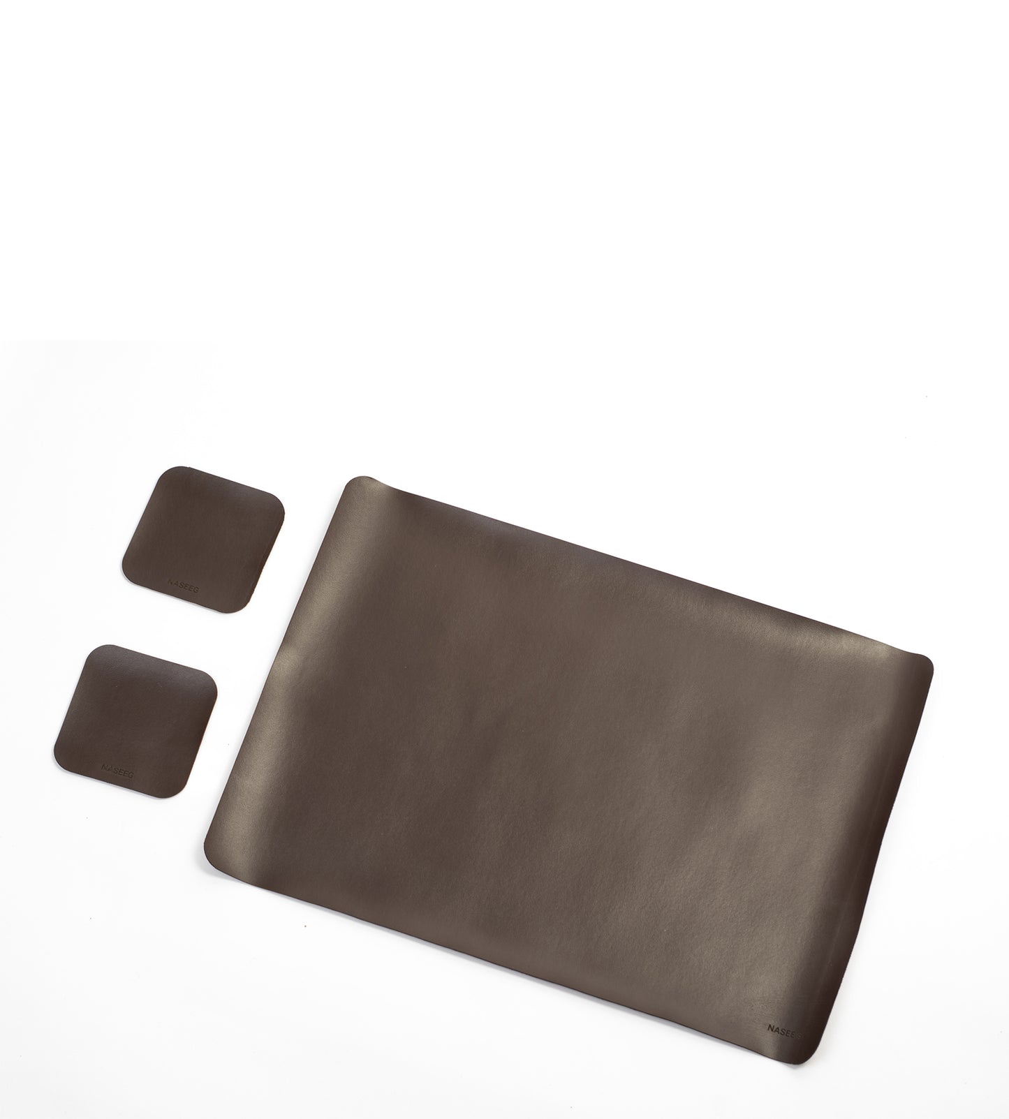 Leather Desk Mat Set