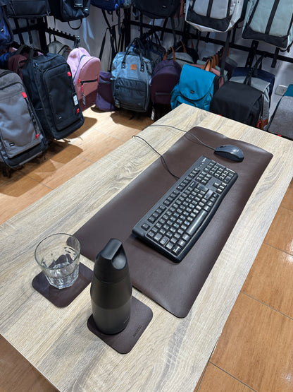 Leather Desk Mat Set