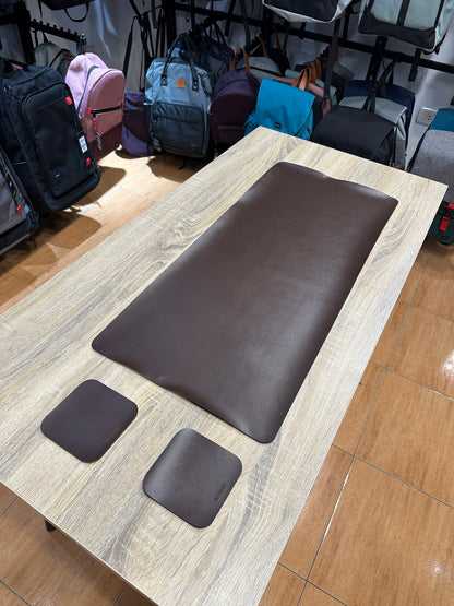 Leather Desk Mat Set