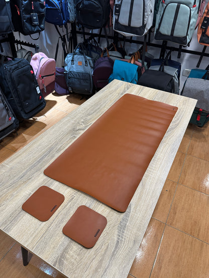 Leather Desk Mat Set