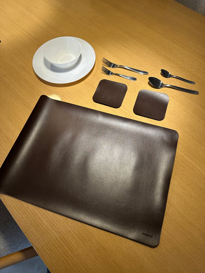 Leather Dining Placemats Set