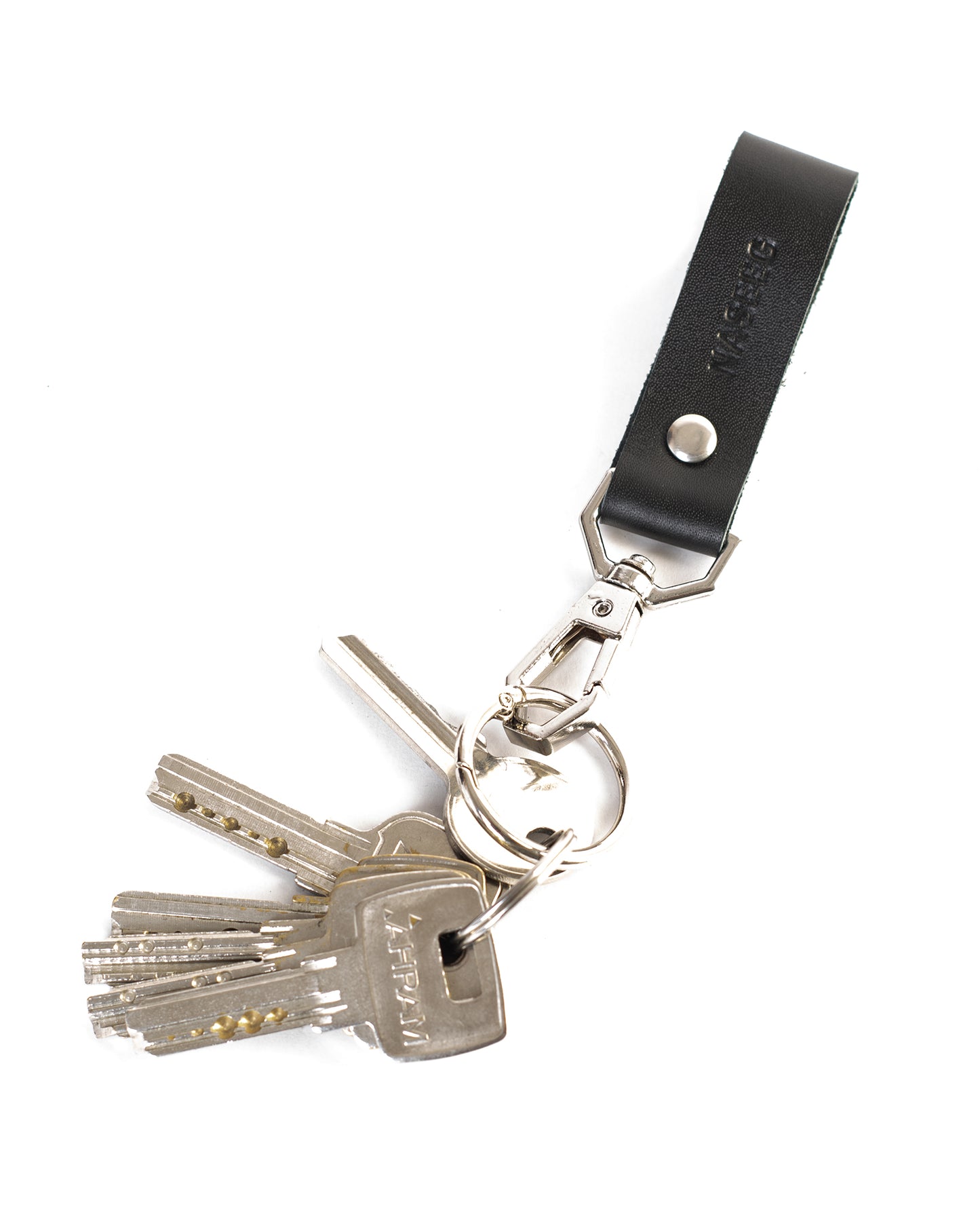Keeper Genuine Leather Keychain Holder