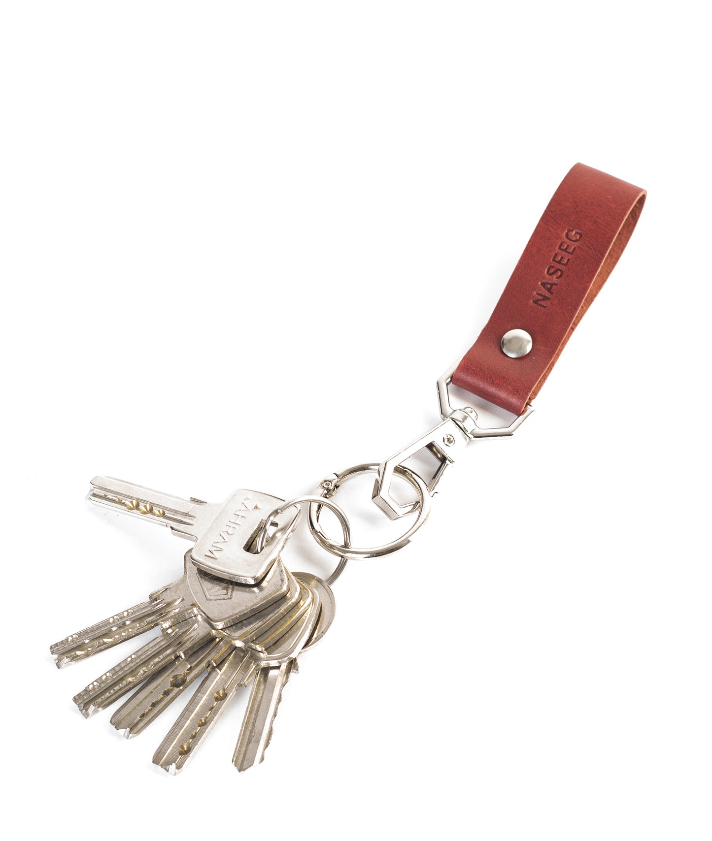 Keeper Genuine Leather Keychain Holder