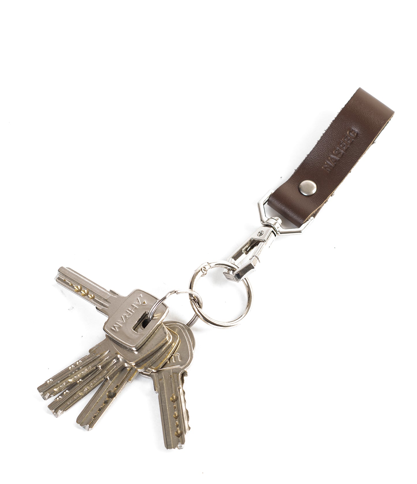 Keeper Genuine Leather Keychain Holder