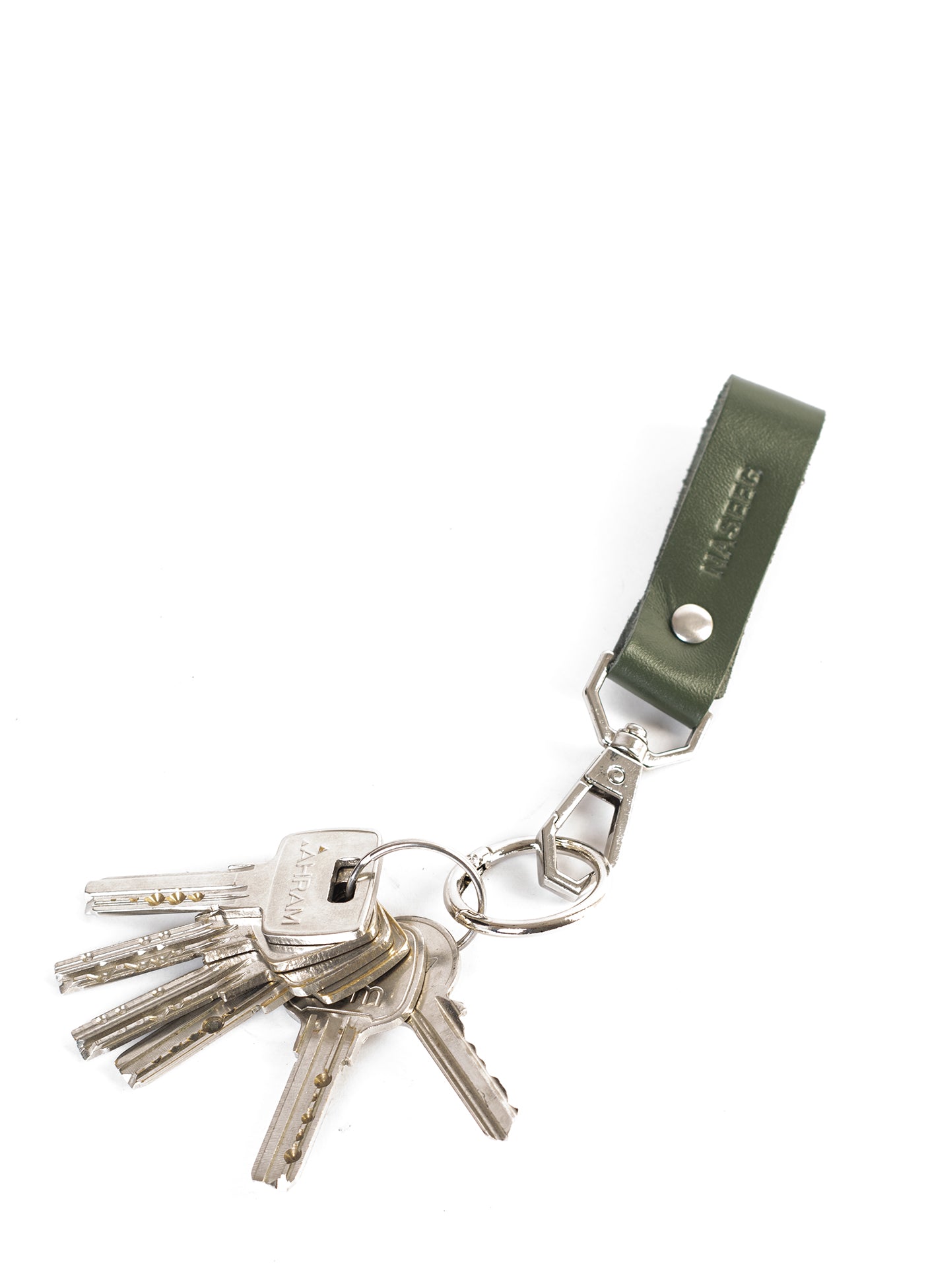 Keeper Genuine Leather Keychain Holder