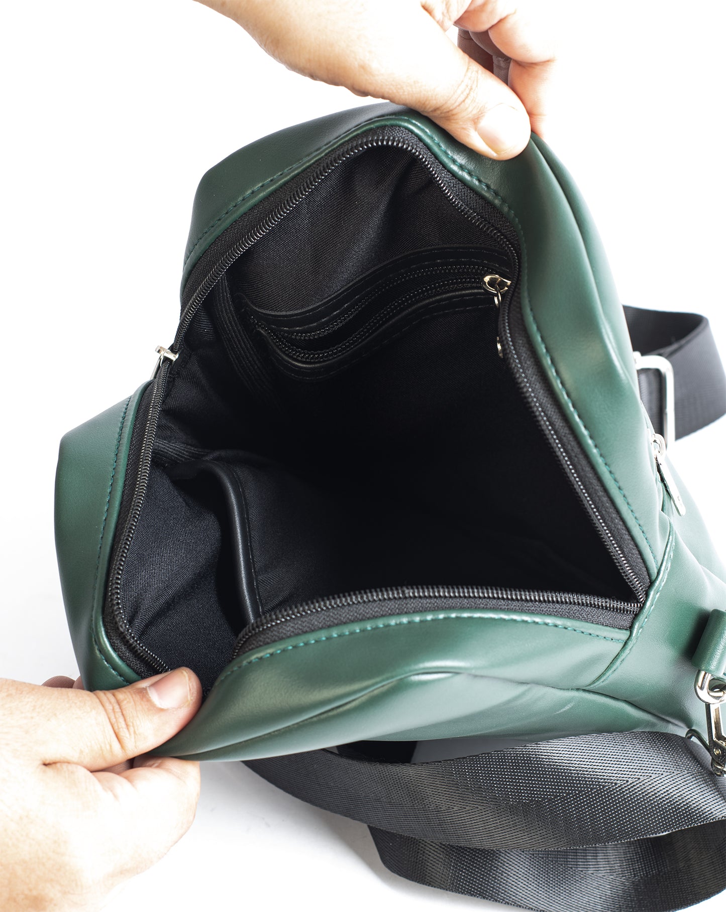 L3 Leather Crossbody Bag