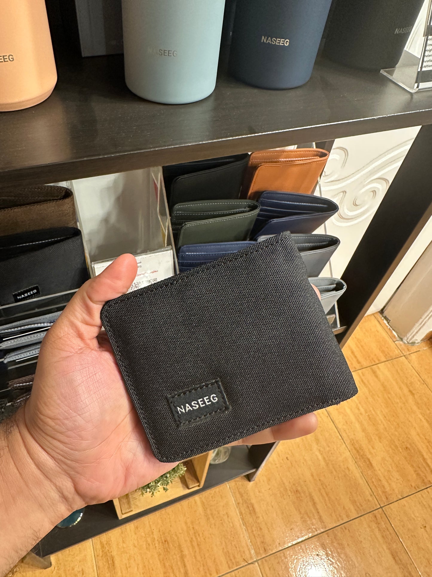 Basic Wallet From Polyester Textile