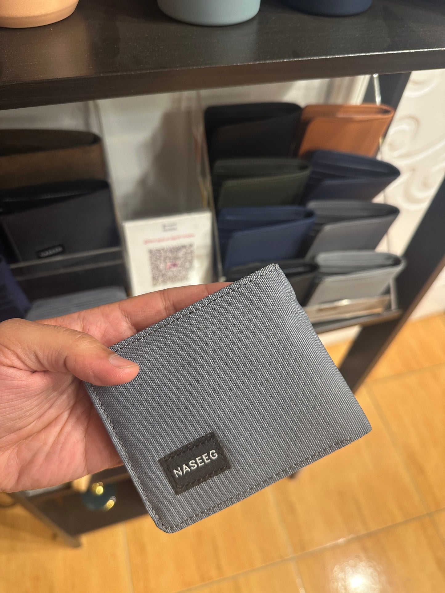 Basic Wallet From Polyester Textile