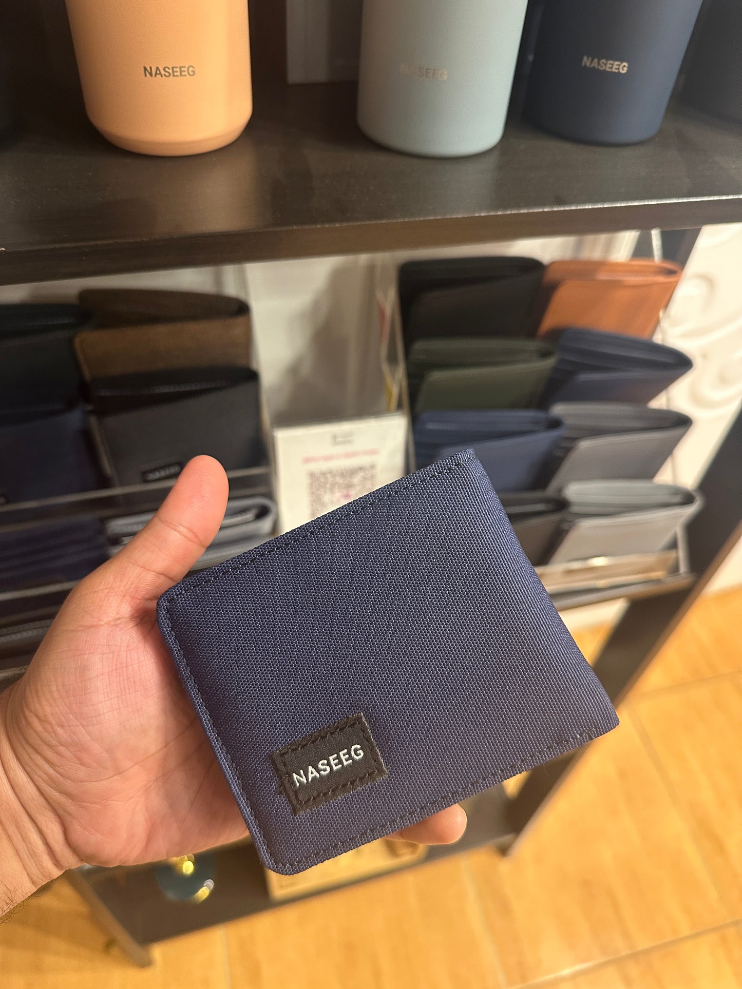 Basic Wallet From Polyester Textile