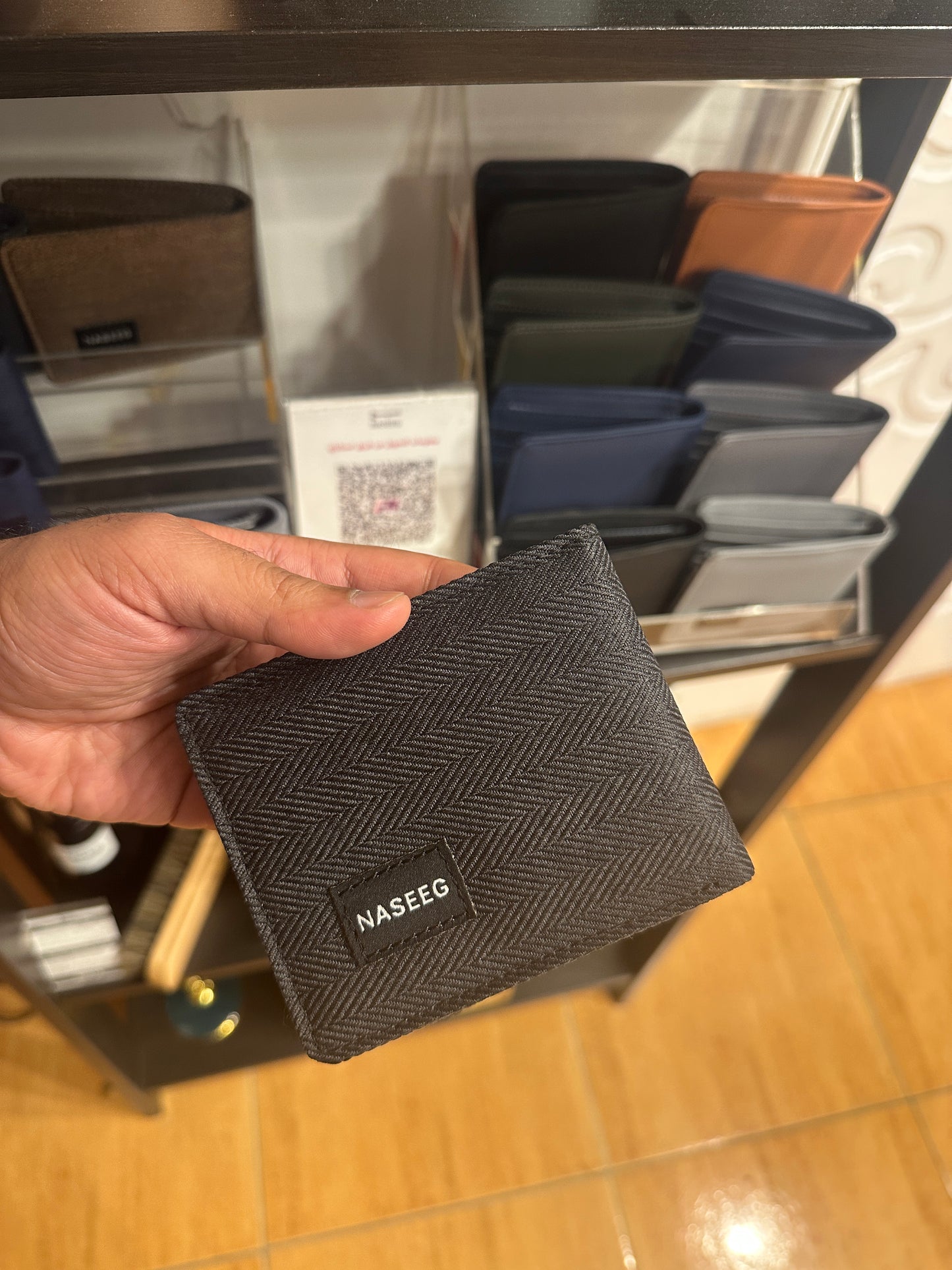 Basic Wallet From Polyester Textile
