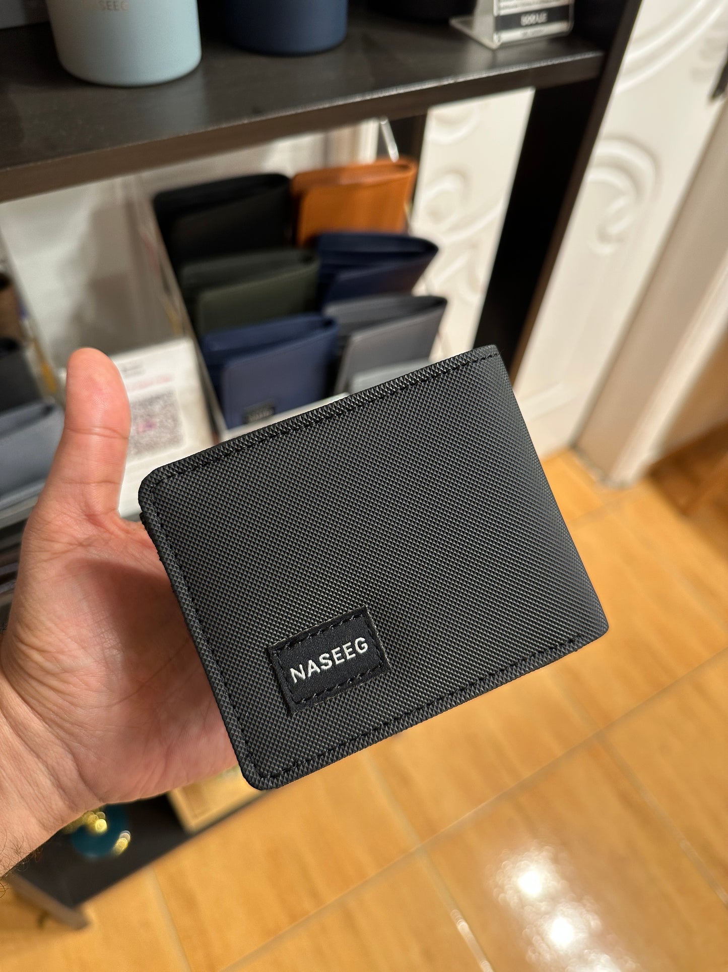 Basic Wallet From Nylon Textile