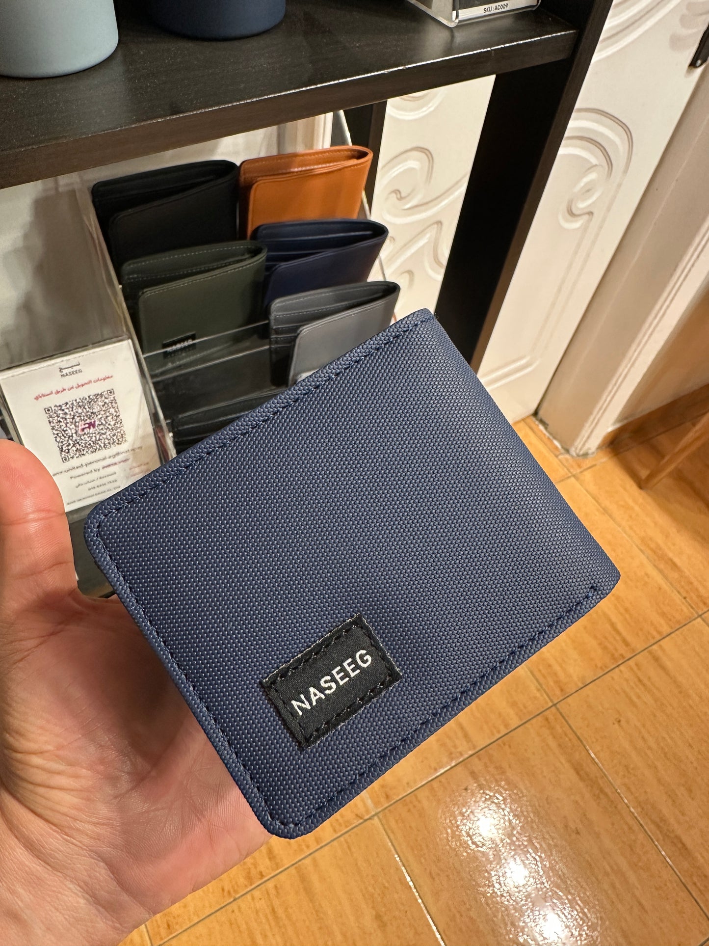Basic Wallet From Nylon Textile