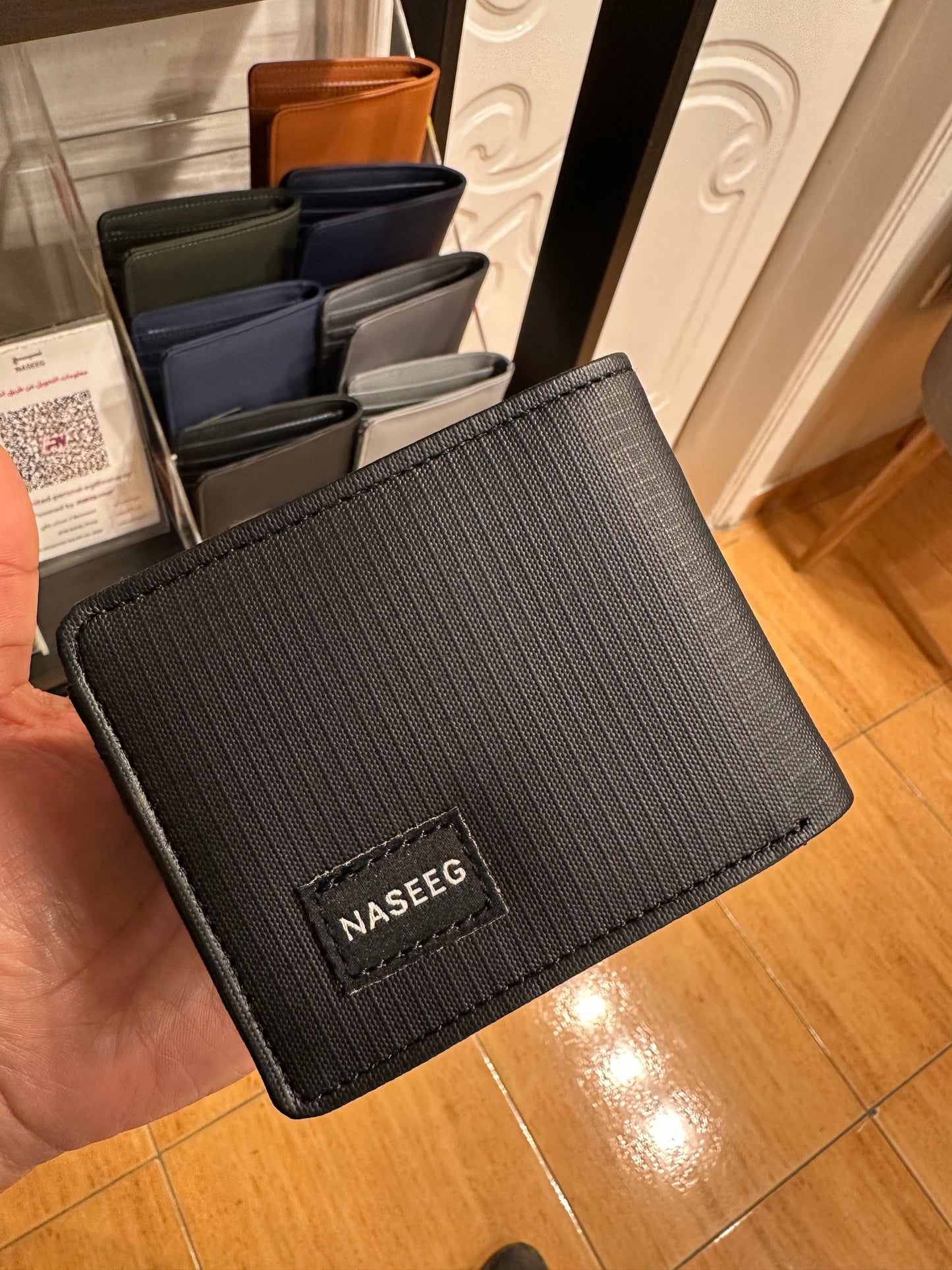 Basic Wallet From Nylon Textile