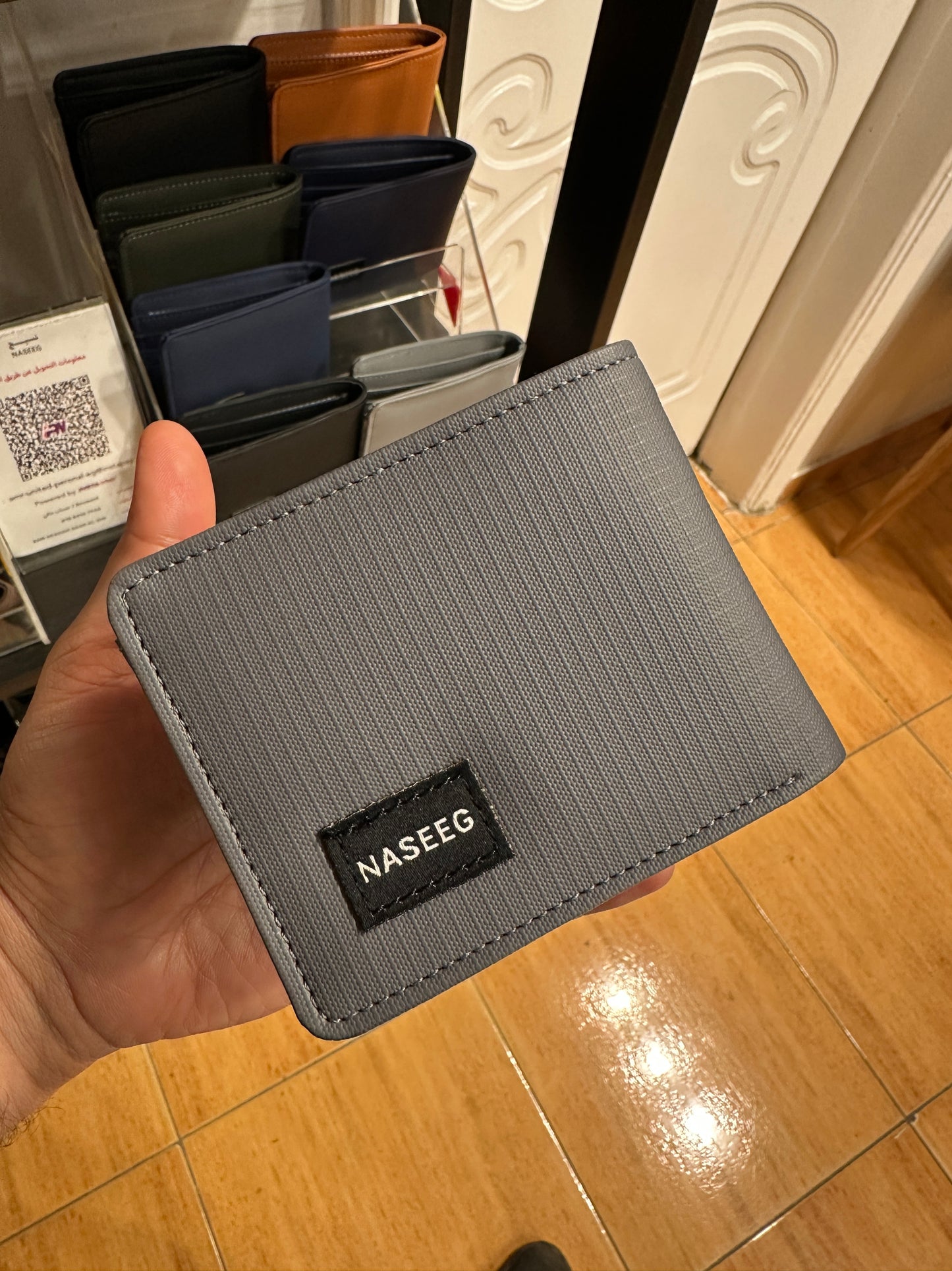 Basic Wallet From Nylon Textile